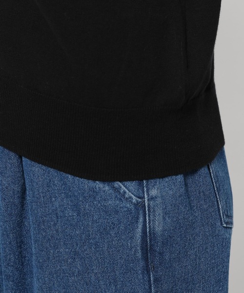 studio CLIP(スタディオクリップ)の「14Gクールコットンクルーネックカーディガン(カーディガン/ボレロ・レディース・ブラック/ブルー/レッド/グリーン/イエロー/ピンク/その他1・LARGE/MEDIUM)」の14枚目の写真