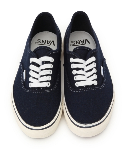 BEAMS BOY（ビームスボーイ）の「VANS / フランネル オーセンティック（BEAMSエクスクルーシヴカラー）（スニーカー・レディース・グレー/ネイビー・6/5h/5/7/4h/6h）」の16枚目の写真