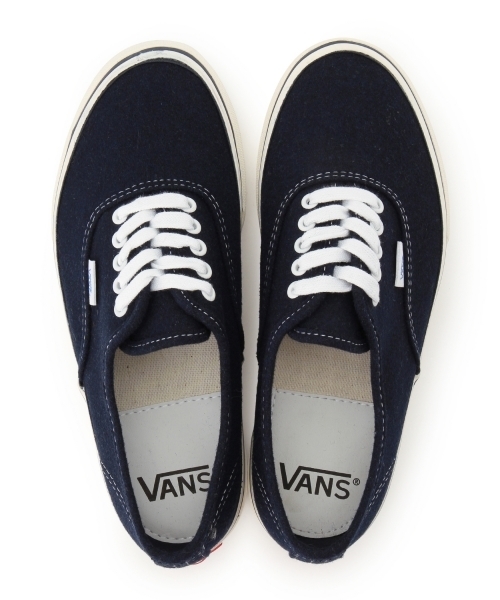 BEAMS BOY（ビームスボーイ）の「VANS / フランネル オーセンティック（BEAMSエクスクルーシヴカラー）（スニーカー・レディース・グレー/ネイビー・6/5h/5/7/4h/6h）」の18枚目の写真
