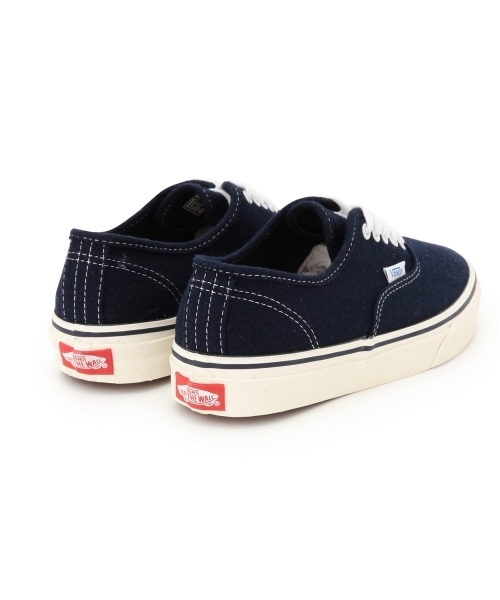 BEAMS BOY（ビームスボーイ）の「VANS / フランネル オーセンティック（BEAMSエクスクルーシヴカラー）（スニーカー・レディース・グレー/ネイビー・6/5h/5/7/4h/6h）」の12枚目の写真