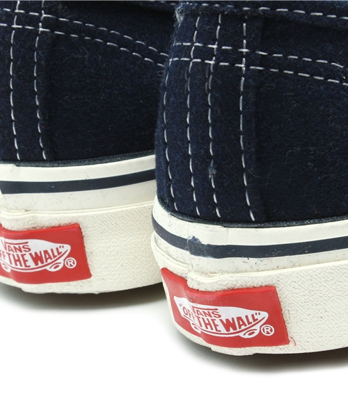 BEAMS BOY（ビームスボーイ）の「VANS / フランネル オーセンティック（BEAMSエクスクルーシヴカラー）（スニーカー・レディース・グレー/ネイビー・6/5h/5/7/4h/6h）」の4枚目の写真