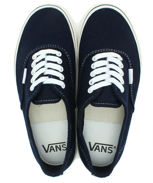 BEAMS BOY（ビームスボーイ）の「VANS / フランネル オーセンティック（BEAMSエクスクルーシヴカラー）（スニーカー・レディース・グレー/ネイビー・6/5h/5/7/4h/6h）」の6枚目の写真