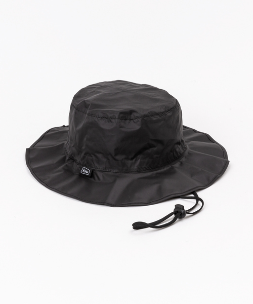 collex（コレックス）の「【KiU×collex】 レインハット（ハット・レディース・ブラック/カーキ・フリー）」の11枚目の写真