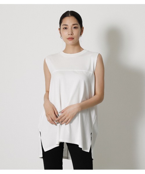 AZUL by moussy（アズールバイマウジー）の「SHOULDER SLIT CUT