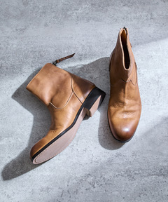 【関税込み】We11done ブラウン プルループ ブーツ CHARLES & KEITH プルタブ プラットフォームブーツ 【再入荷