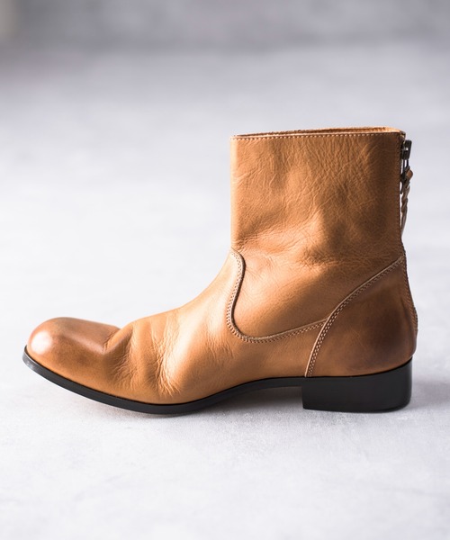 PADRONE（パドローネ）の「PADRONE パドローネ / BACK ZIP BOOTS