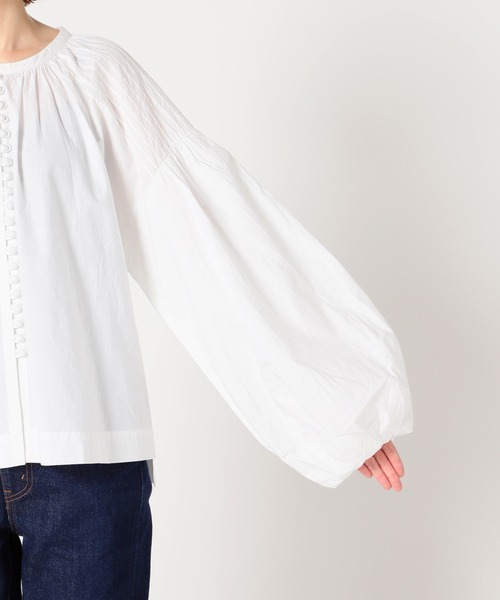 IENA(イエナ)の「【SARA MALLIKA/サラマリカ】 BIG SLEEVE ブラウス◆(シャツ/ブラウス・レディース・ホワイト/ブラック・FREE)」の10枚目の写真