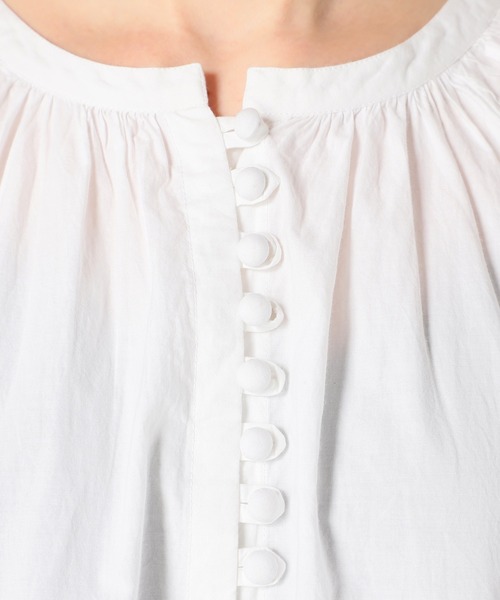 IENA(イエナ)の「【SARA MALLIKA/サラマリカ】 BIG SLEEVE ブラウス◆(シャツ/ブラウス・レディース・ホワイト/ブラック・FREE)」の13枚目の写真