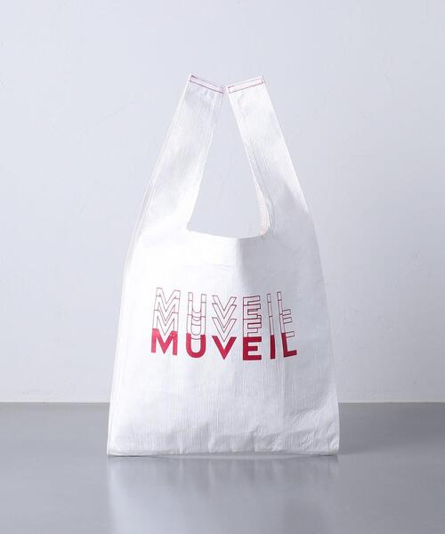 MUVEIL(ミュベール)の「<MUVEIL(ミュベール)>スーパーマーケット バッグ ■■■(エコバッグ/サブバッグ・レディース・レッド/ケリー・FREE)」の1枚目の写真