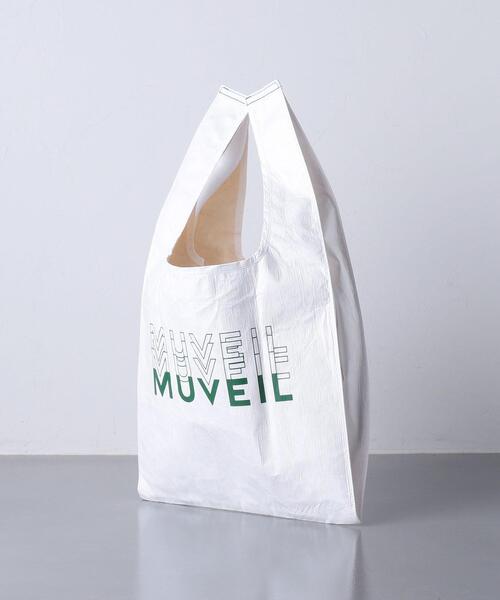 MUVEIL(ミュベール)の「<MUVEIL(ミュベール)>スーパーマーケット バッグ ■■■(エコバッグ/サブバッグ・レディース・レッド/ケリー・FREE)」の3枚目の写真
