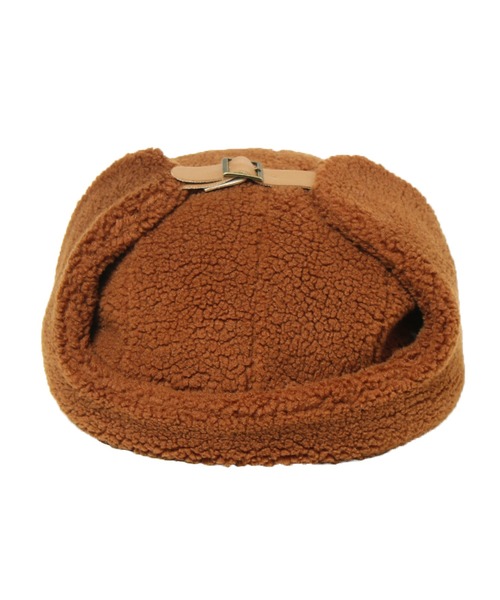 14+（イチヨンプラス）の「オールボアフライトキャップ（ハット・レディース・ブラック/ブラウン/アイボリー・FREE）」の12枚目の写真