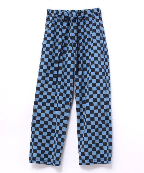 RNA（アールエヌエー）の「R3888 チェッカーイージーパンツ（その他パンツ・レディース・ブラック×ブルー/ホワイト×ブラック/イエロー系その他・MEDIUM）」の3枚目の写真