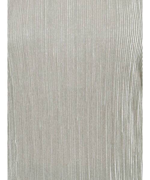 MURUA（ムルーア）の「シャイニープリーツトップス（シャツ/ブラウス・レディース・グレー/モカ・FREE）」の18枚目の写真