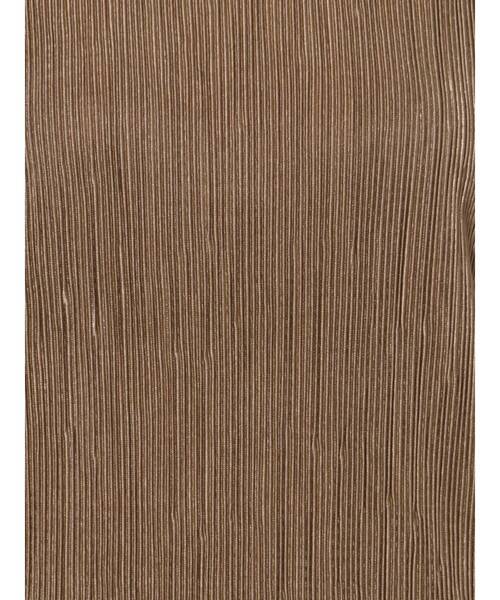 MURUA（ムルーア）の「シャイニープリーツトップス（シャツ/ブラウス・レディース・グレー/モカ・FREE）」の19枚目の写真