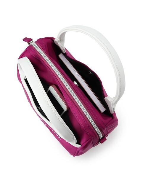 adabat（アダバット）の「◆2WAYマルチポーチ（ボストンバッグ・レディース・ネイビー/ピンク系その他・00）」の11枚目の写真