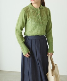 ニットポロシャツ に該当するレディースファッション通販 Zozotown