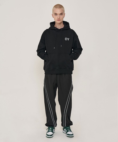 OY SKETCH LOGO HOODIE-BLACK OYパーカー OY（オーワイ）の「『OY/オーワイ』SKETCH LOGO HOODIE/スケッチ