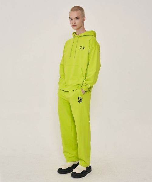 OY(オーワイ)の「『OY/オーワイ』SKETCH LOGO HOODIE/スケッチロゴ フーディー プルオーバーパーカー(パーカー・メンズ・ホワイト/イエロー/ブラック・FREE)」の14枚目の写真