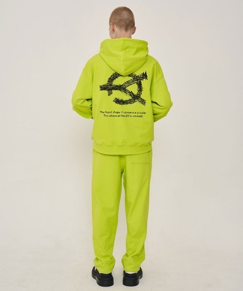 OY(オーワイ)の「『OY/オーワイ』SKETCH LOGO HOODIE/スケッチロゴ フーディー プルオーバーパーカー(パーカー・メンズ・ホワイト/イエロー/ブラック・FREE)」の15枚目の写真