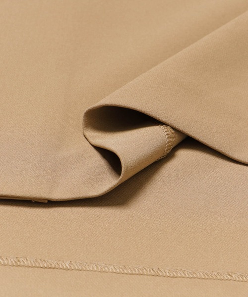 SENSE OF PLACE by URBAN RESEARCH（センスオブプレイスバイアーバンリサーチ）の「Vネックジャンパースカート（ジャンパースカート・レディース・ベージュ/ブラック・ONE）」の21枚目の写真