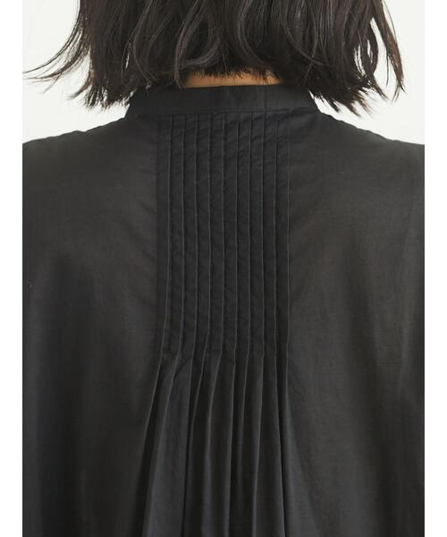 Green Parks(グリーンパークス)の「ピンタックワンピース*(ワンピース・レディース・ブラック/グレイッシュベージュ/グリーン・FREE)」の17枚目の写真