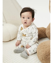 GAP（ギャップ）の「カシュクール プリントボディオール (ベビー)（ロンパース）」