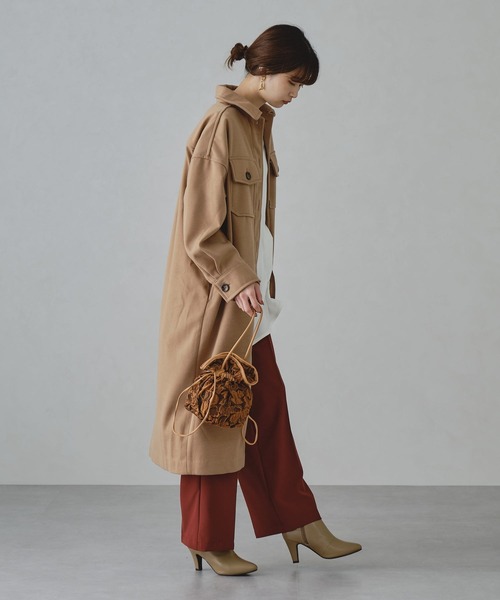 ORiental TRaffic（オリエンタルトラフィック）の「ポインテッドトゥベルトブーツ/11413（ブーツ・レディース・ホワイト/ブラック/ベージュ・LL/S/M/L）」の6枚目の写真