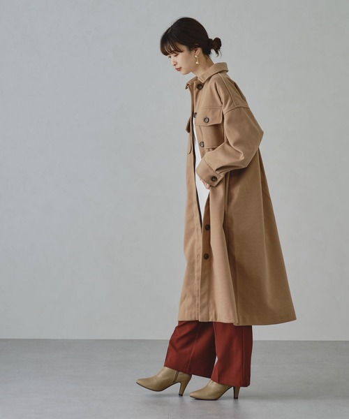 ORiental TRaffic（オリエンタルトラフィック）の「ポインテッドトゥベルトブーツ/11413（ブーツ・レディース・ホワイト/ブラック/ベージュ・LL/S/M/L）」の18枚目の写真