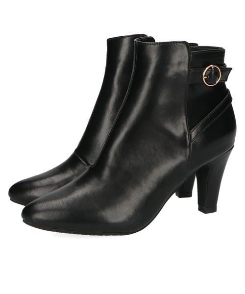 ORiental TRaffic（オリエンタルトラフィック）の「ポインテッドトゥベルトブーツ/11413（ブーツ・レディース・ホワイト/ブラック/ベージュ・LL/S/M/L）」の8枚目の写真