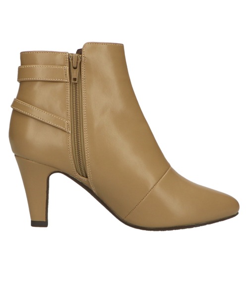 ORiental TRaffic（オリエンタルトラフィック）の「ポインテッドトゥベルトブーツ/11413（ブーツ・レディース・ホワイト/ブラック/ベージュ・LL/S/M/L）」の5枚目の写真