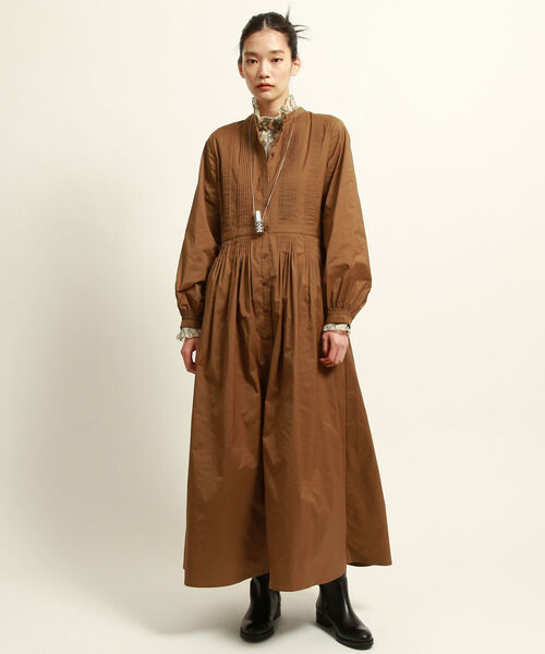 バーゲン Ray Beams タフタ ピンタック ワンピース 日本正規品