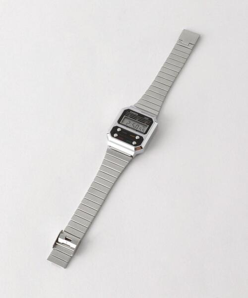 CASIO(カシオ)の「<CASIO(カシオ)> FRONTBUTTON A100 1/腕時計(デジタル腕時計・メンズ・シルバー・FREE)」の3枚目の写真