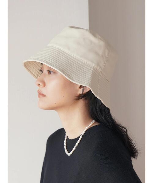 AMERICAN HOLIC(アメリカンホリック)の「合皮バケットハット(ハット・レディース・アイボリー/ブラウン/ブラック・FREE)」の10枚目の写真