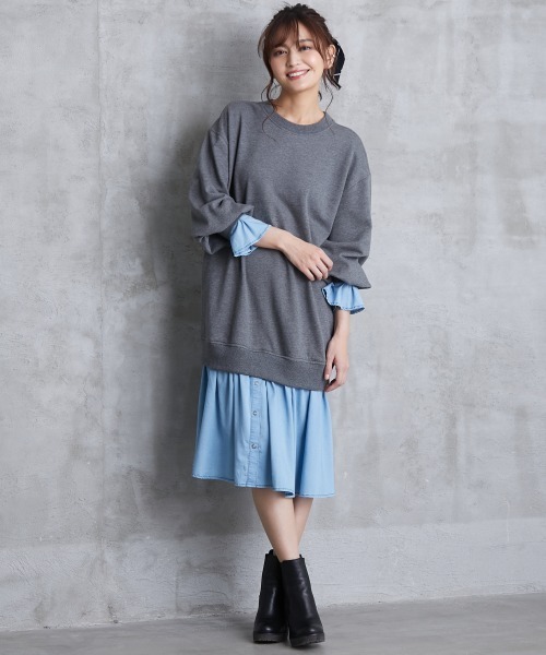 大きいサイズ フェイクレイヤードワンピース ローズファンファン ワンピース Rose Fan Fan ローズファンファン のファッション通販 Zozotown 大きいサイズ フェイクレイヤードワンピース ローズファンファン ワンピース Rose Fan Fan ローズファンファン のファッション通販 Zozotown