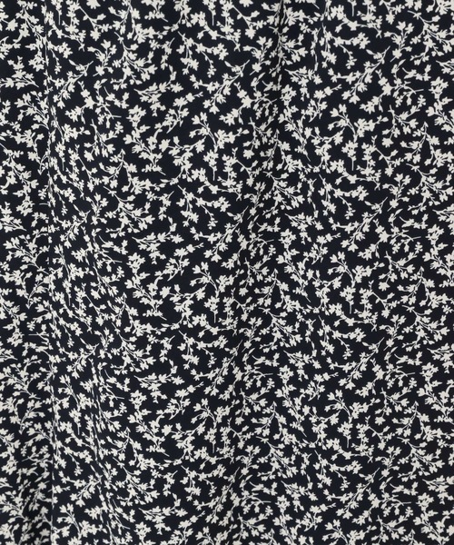 mysty woman（ミスティウーマン）の「小花マーメイドスカート 239177（スカート・レディース・ブラック/ブラウン/アイボリー・FREE）」の14枚目の写真