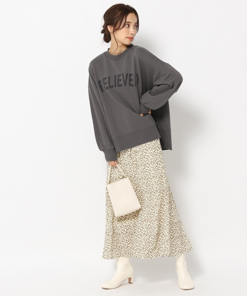 mysty woman（ミスティウーマン）の「小花マーメイドスカート 239177（スカート・レディース・ブラック/ブラウン/アイボリー・FREE）」の22枚目の写真