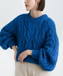 select MOCA | 2021 AW クルーネックケーブルニット(ニット/セーター)