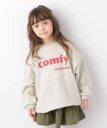 SHIPS any | 【SHIPS any別注】MONMIMI: comfy プリント スウェット<KIDS>(スウェット)