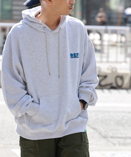 BACK NUMBER（バックナンバー）の「【BACK NUMBER】「RefurBish」 スウェットパーカー（パーカー・メンズ・ブラック/サックスブルー/ライトグレー・S/L/M/XL）」の9枚目の写真