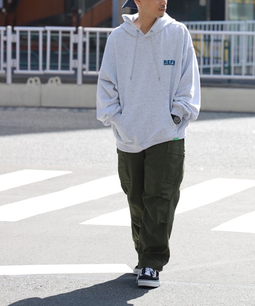 BACK NUMBER（バックナンバー）の「【BACK NUMBER】「RefurBish」 スウェットパーカー（パーカー・メンズ・ブラック/サックスブルー/ライトグレー・S/L/M/XL）」の10枚目の写真