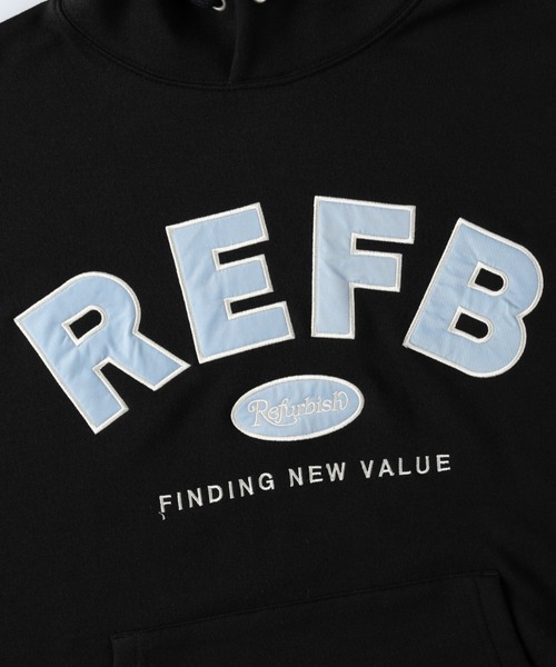 BACK NUMBER（バックナンバー）の「【BACK NUMBER】「RefurBish」 スウェットパーカー（パーカー・メンズ・ブラック/サックスブルー/ライトグレー・S/L/M/XL）」の15枚目の写真