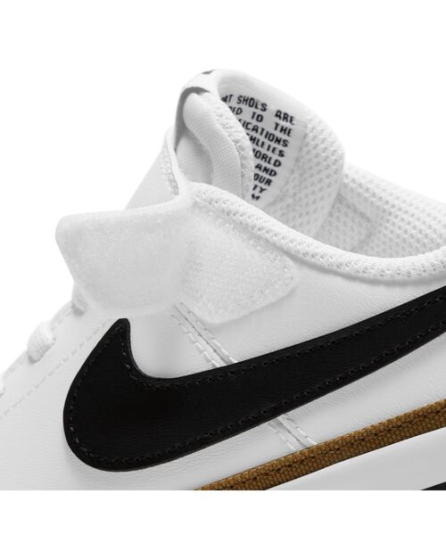 NIKE(ナイキ)の「ナイキ コート レガシー キッズシューズ / Nike Court Legacy Little Kids' Shoes(スニーカー・キッズ・ホワイト/ホワイト系その他2/ホワイト系その他3/ホワイト系その他4/ホワイト系その他5/ホワイト系その他6/ホワイト系その他7・19/20/21/21.5/17/22/18/17.5/19.5/18.5/16.5/20.5)」の15枚目の写真