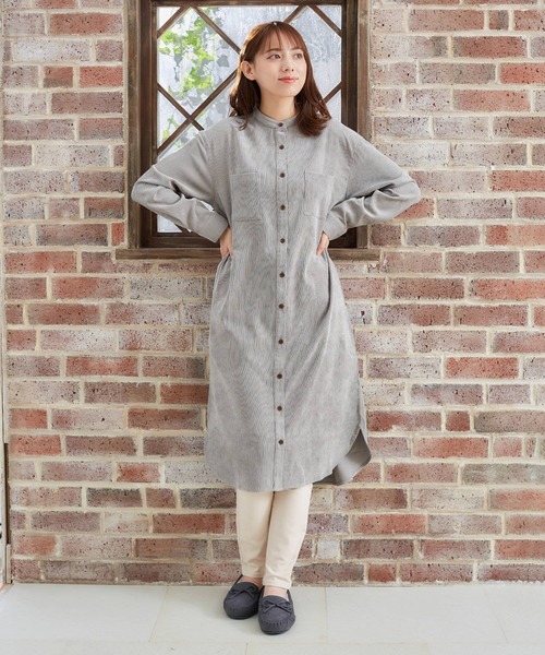 Honeys(ハニーズ)の「リボン付モカシン(モカシン/デッキシューズ・レディース・ブラウン/グレー/キャメル/ブラック・L/LL/S/M)」の15枚目の写真