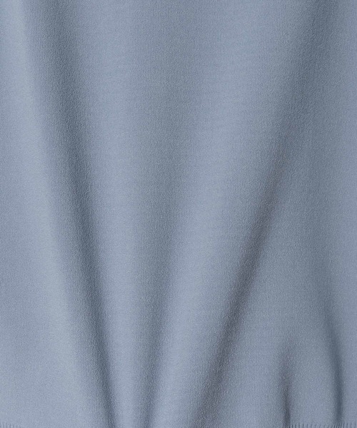 UMA ESTNATION（ユマエストネーション）の「UMA ESTNATION / タートルネックニット（ニット/セーター・レディース・スカイブルー/ダークブラウン/キャメル・FREE）」の5枚目の写真