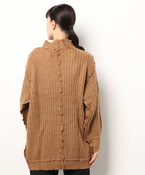 Dita(ディータ)の「21AW モヘアタッチハイネックボリューミィニット(ニット/セーター・レディース・キャメル/ベージュ/チャコールグレー/オリーブ・M/L)」の21枚目の写真