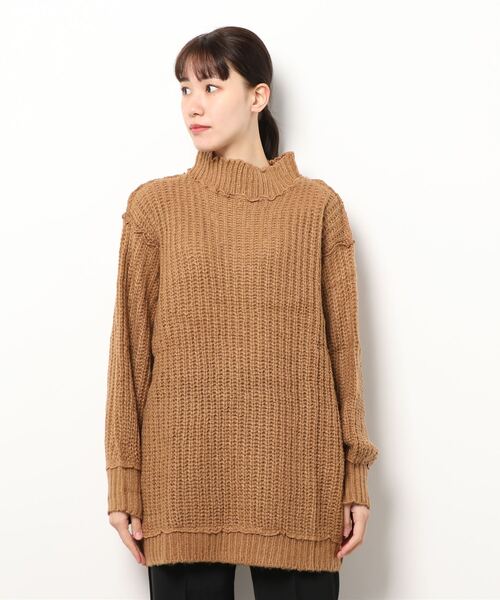 Dita(ディータ)の「21AW モヘアタッチハイネックボリューミィニット(ニット/セーター・レディース・キャメル/ベージュ/チャコールグレー/オリーブ・M/L)」の22枚目の写真