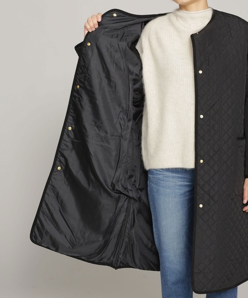 トラディショナルウェザーウェア　ナノユニバース　キルティングコート キルティングアウター Traditional Weatherwear