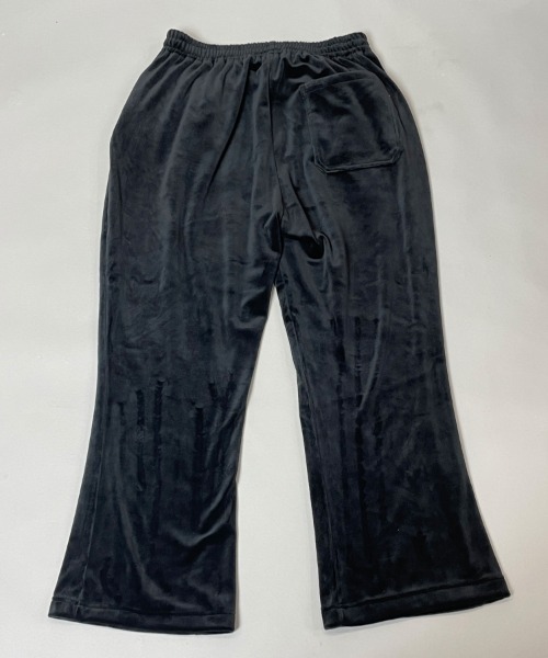 GALLIS ADDICTION（ガリスアディクション）の「GA FUR-VELOR PANTS/ベロア イージーパンツ（スウェットパンツ・メンズ・ブラック/グレー・M/L）」の9枚目の写真