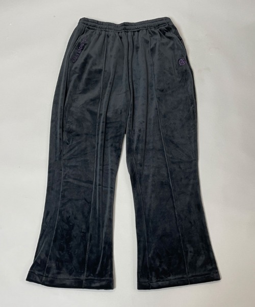 GALLIS ADDICTION（ガリスアディクション）の「GA FUR-VELOR PANTS/ベロア イージーパンツ（スウェットパンツ・メンズ・ブラック/グレー・M/L）」の10枚目の写真