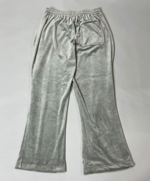 GALLIS ADDICTION（ガリスアディクション）の「GA FUR-VELOR PANTS/ベロア イージーパンツ（スウェットパンツ・メンズ・ブラック/グレー・M/L）」の12枚目の写真